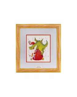 Вышитая картина "Я подарок вам принес" арт. ГЕЛ-16917-1-ГЕЛ0121916