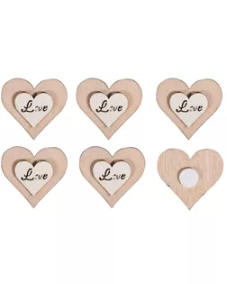 Декоративные элементы "Love" арт. ГЕЛ-17642-1-ГЕЛ0136895