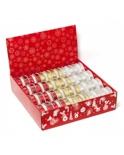 Набор новогодних лент XMAS (3м) арт. ГЕЛ-18568-1-ГЕЛ0106060