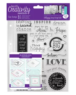 Набор штампов "Воодушевляющие фразы" арт. ГЕЛ-19374-1-ГЕЛ0101055