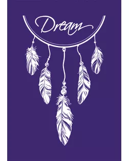 Трафарет "Dream" на сетчатой основе для высокоточного нанесения в наборе со шпателем-скребком арт. ГЕЛ-19479-1-ГЕЛ0127390
