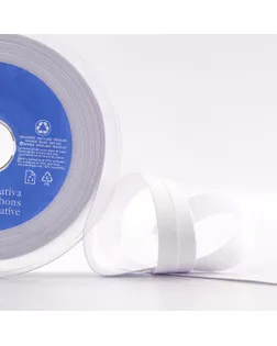 Косая бейка хлопок/полиэстер ш.2см 20м (02 белый) арт. ГЕЛ-19969-1-ГЕЛ0162136