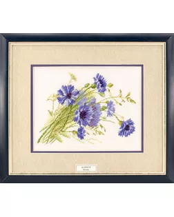 Вышитая картина "Васильки" арт. ГЕЛ-20627-1-ГЕЛ0132744