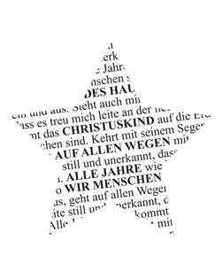 Штамп на деревянной основе "Alle Jahre wieder" арт. ГЕЛ-23846-1-ГЕЛ0127705