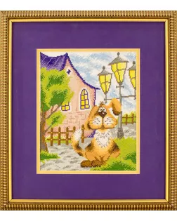 Вышитая картина "Рыжий пес" арт. ГЕЛ-24830-1-ГЕЛ0132888