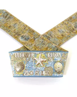 Лента жаккард SAFISA ш.5см (цвет 01) арт. ГЕЛ-25208-1-ГЕЛ0109413