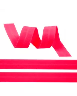 Резинка TBY бельевая окантовочная матовая 15мм цв.A1405 красно-розовый уп. 50 м арт. МГ-129676-1-МГ1011213