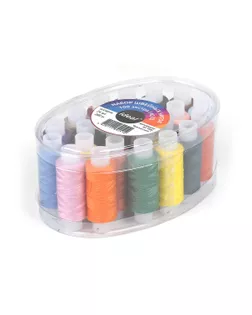 Набор швейных ниток 100 Экстра (40/2) 200 м уп.24 шт ассорти арт. МГ-120733-1-МГ1017696