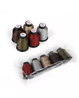 Набор обувных швейных ниток 86Л 250 м уп.5 шт ассорти 2 арт. МГ-120737-1-МГ1017704