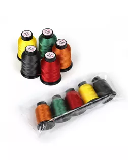 Набор обувных швейных ниток 86Л 250 м уп.5 шт ассорти 3 арт. МГ-120738-1-МГ1017706