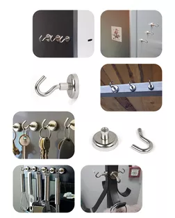 Крючок на неодимовом магните E25 TBY уп.2шт арт. МГ-125035-1-МГ1024243