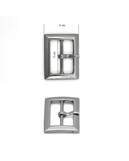 Пряжка металлическая TBY.5443 16х21мм, внутр. размер 15мм цв. т.никель уп. 20шт арт. МГ-102474-1-МГ0950919