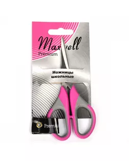 Ножницы школьные 140мм. S220655 Maxwell premium арт. МГ-124019-1-МГ0544533