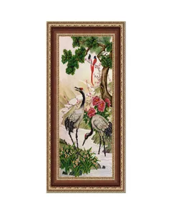 Рисунок на ткани (Бисер) КОНЁК Китайский сюжет 25х65 см арт. МГ-48224-1-МГ0595525