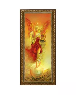 Рисунок на ткани (Бисер) КОНЁК Фортуна с рогом изобилия 25х65 см арт. МГ-49253-1-МГ0602753