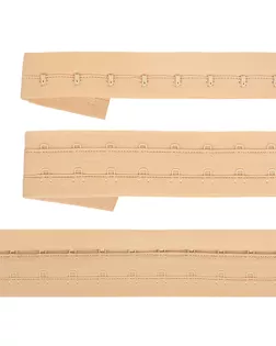 Крючки на ленте 2 ряда на мягкой основе шир.40мм TBY-82650 цв.бежевый уп. 5м арт. МГ-115219-1-МГ0722911