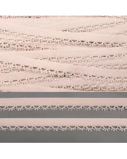 Резинка бельевая ш.1,5см (S185 серебристый пион) 50м арт. МГ-117405-1-МГ0975816