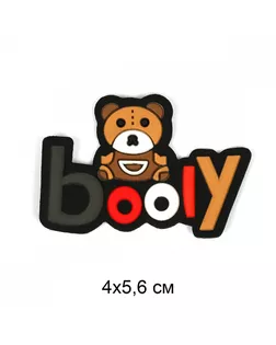 Аппликации пришивные Booly 4х5,6см уп.20шт арт. МГ-118006-1-МГ0986463