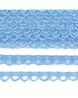 Тесьма отделочная UU ш.1,8см (177 св.голубой) 16.45м арт. МГ-2094-1-МГ0193893
