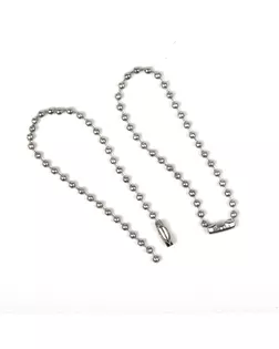 Биркодержатели "шарики" с замком 130мм цв. никель (уп.≈ 1000шт) арт. МГ-9404-1-МГ0645825