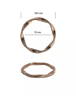Кольцо металл 1A1185.1 ш.3см арт. МГ-13756-1-МГ0739622