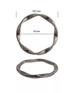 Кольцо металл 1B1187.2 ш.4см арт. МГ-13760-1-МГ0739626