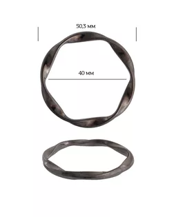 Кольцо металл 1B1187.3 ш.4см арт. МГ-13761-1-МГ0739627