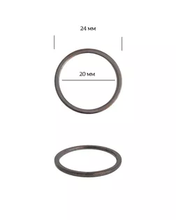 Кольцо металл 3A1017.3 ш.2см арт. МГ-13773-1-МГ0739639