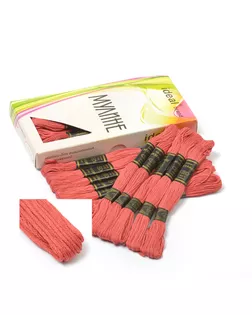 Нитки мулине IDEAL (100% хлопок) 24х8м цв.154 арт. МГ-17156-1-МГ0165511