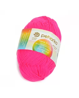 Пряжа для вязания ПЕХ "Детская Новинка" (100% акрил) 10х50г/200м цв.084 малиновый мусс арт. МГ-29166-1-МГ0216328