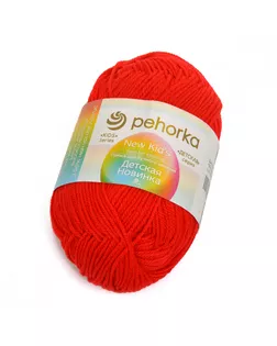 Пряжа для вязания ПЕХ "Детская Новинка" (100% акрил) 10х50г/200м цв.006 красный арт. МГ-31078-1-МГ0233699
