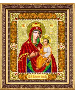 Набор для вышивания бисером ПАУТИНКА Пр.Богородица Одигитрия-Путеводительница 20х25 см арт. МГ-39320-1-МГ0365054