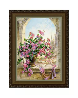 Рисунок на ткани (Бисер) КОНЁК Благоухание 45х60 см арт. МГ-47959-1-МГ0595260
