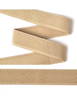 Резинка помочная Ультра ш.2,5см (F307 бежевый) арт. МГ-72872-1-МГ0602447