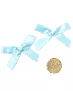 Бантики пришивные 3,5см 100шт (05 синий) арт. МГ-77483-1-МГ0739153