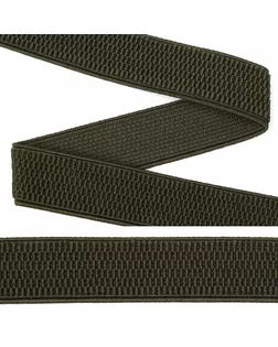 Резинка помочная Ультра ш.2,5см (F328 хаки) арт. МГ-108858-1-МГ0961017