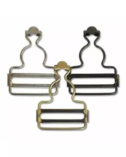 Застежка для комбинезона TB.JX.32 ш.3,2см 50шт (никель) арт. МГ-111286-1-МГ0374328