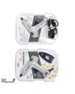Клеевой пистолет d 7,2мм 20W Maxwell Premium 123-03 арт. МГ-113179-1-МГ0990939