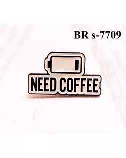 Броши BR s-7709 белый white арт. МБ-3642-1-МБ00000247333