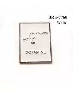 Броши BR s-7760 белый white арт. МБ-3977-1-МБ00000248122