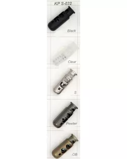 Стопора и аксессуары KP S-032 черный blk арт. МБ-3374-1-МБ00000134583