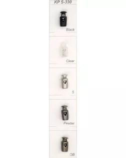 Стопора и аксессуары KP S-330 черный blk арт. МБ-3363-1-МБ00000134528