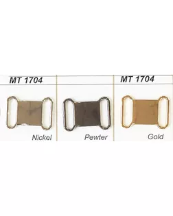 Стопора и аксессуары MT 1704 золото gold, 15 мм арт. МБ-3419-1-МБ00000238722