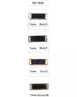 Стопора и аксессуары MT 1818 черный с серебром black/s арт. МБ-3474-1-МБ00000240878