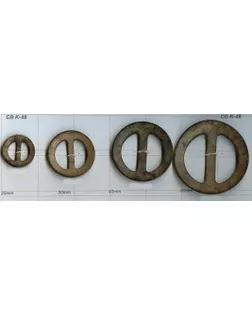 Пряжки CB K-48 coconut, 20 мм арт. МБ-2358-1-МБ00000131708