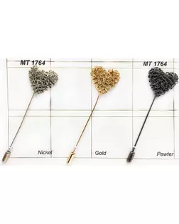 Броши MT 1764 золото gold арт. МБ-1029-2-МБ00000240943