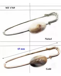 Броши MT 1769 золото gold арт. МБ-1032-1-МБ00000240962