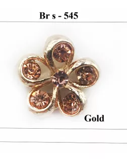 Броши BR s-545 золото gold арт. МБ-1172-1-МБ00000241886