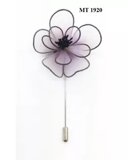 Броши MT 1920 розовый арт. МБ-1247-1-МБ00000242655