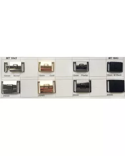 Пряжки MT 1843 золото gold, 20 мм арт. МБ-1451-2-МБ00000244045